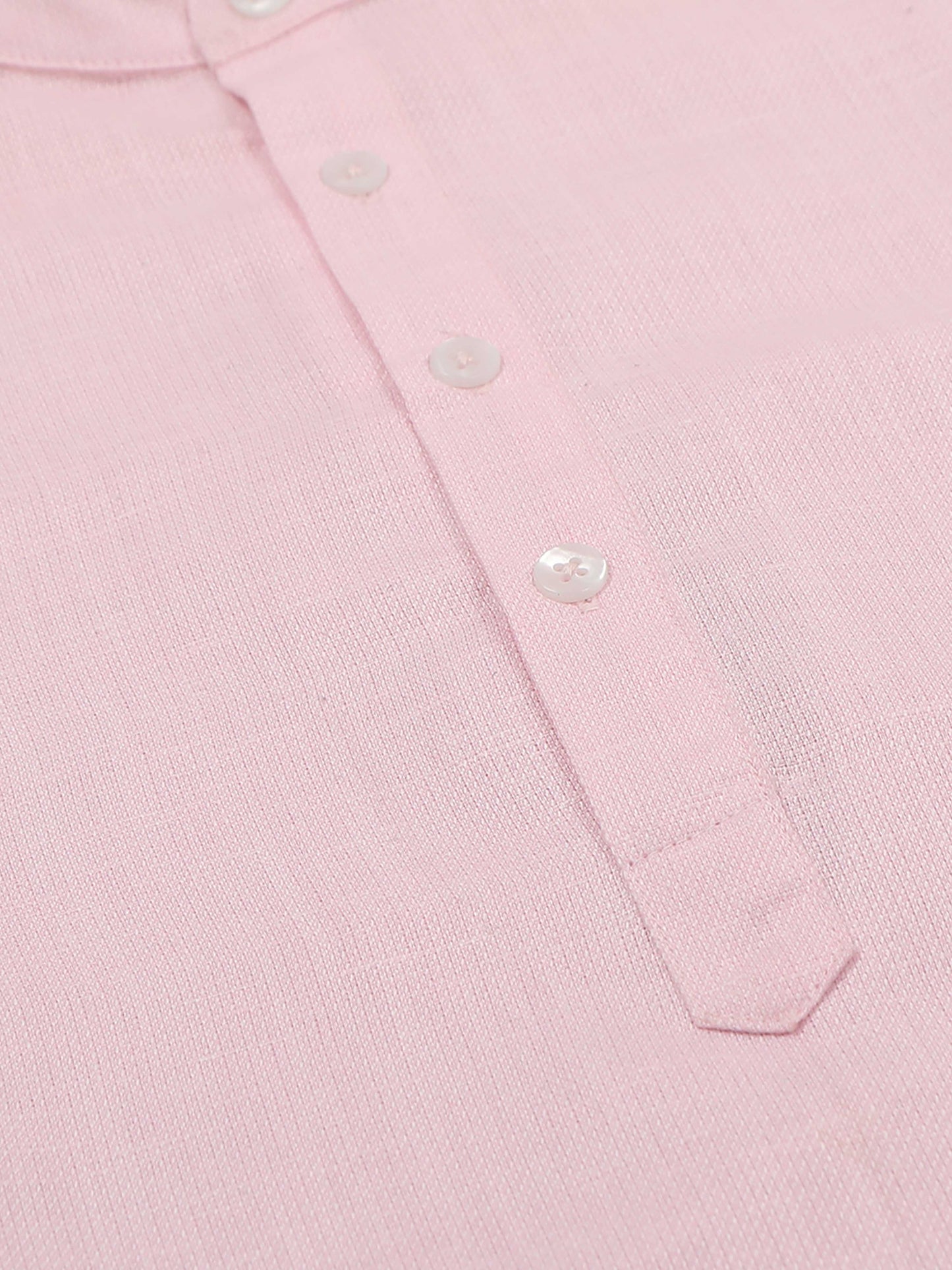 Baby Pink Short kurta For Men