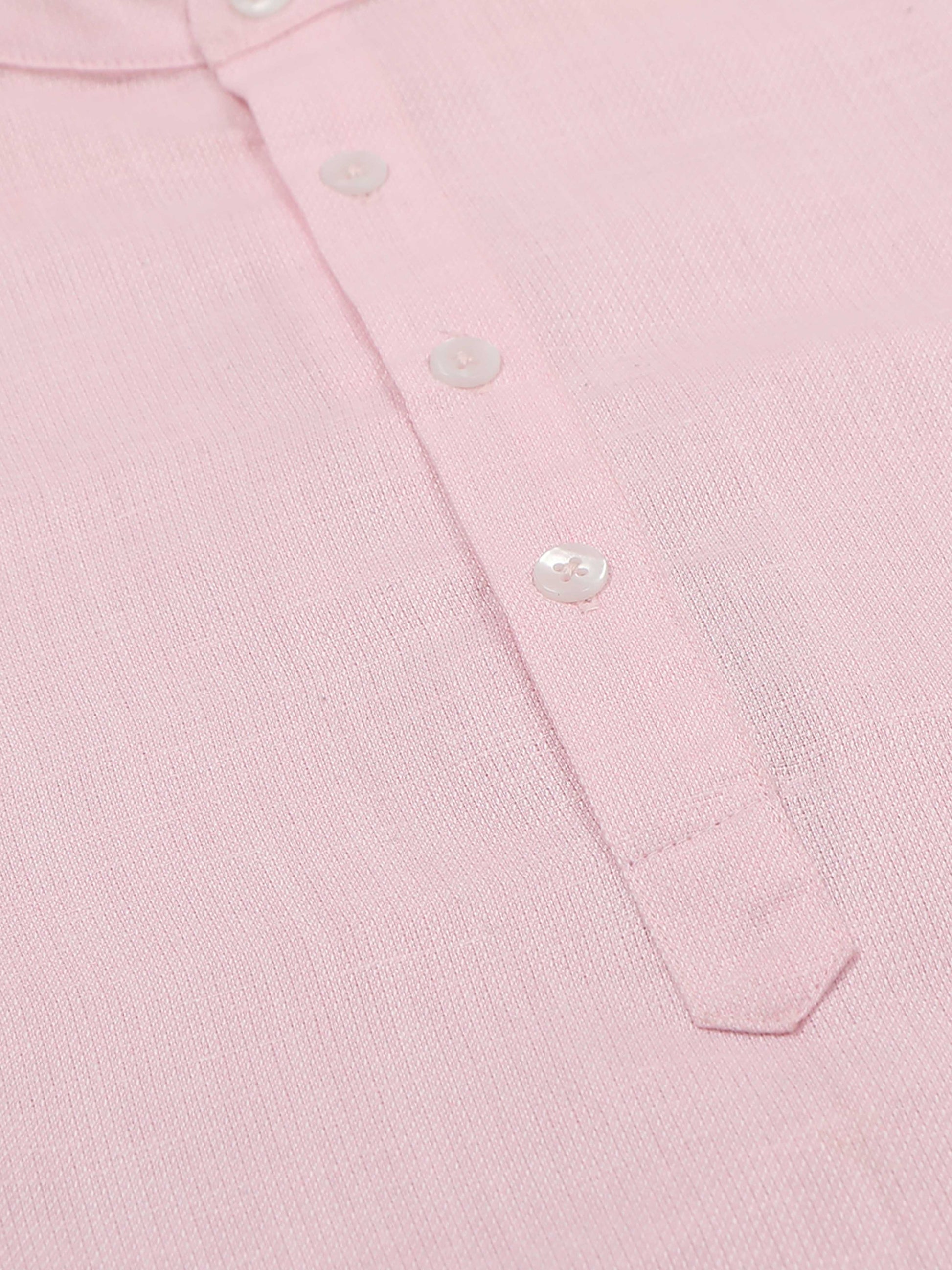 Baby Pink Short kurta For Men