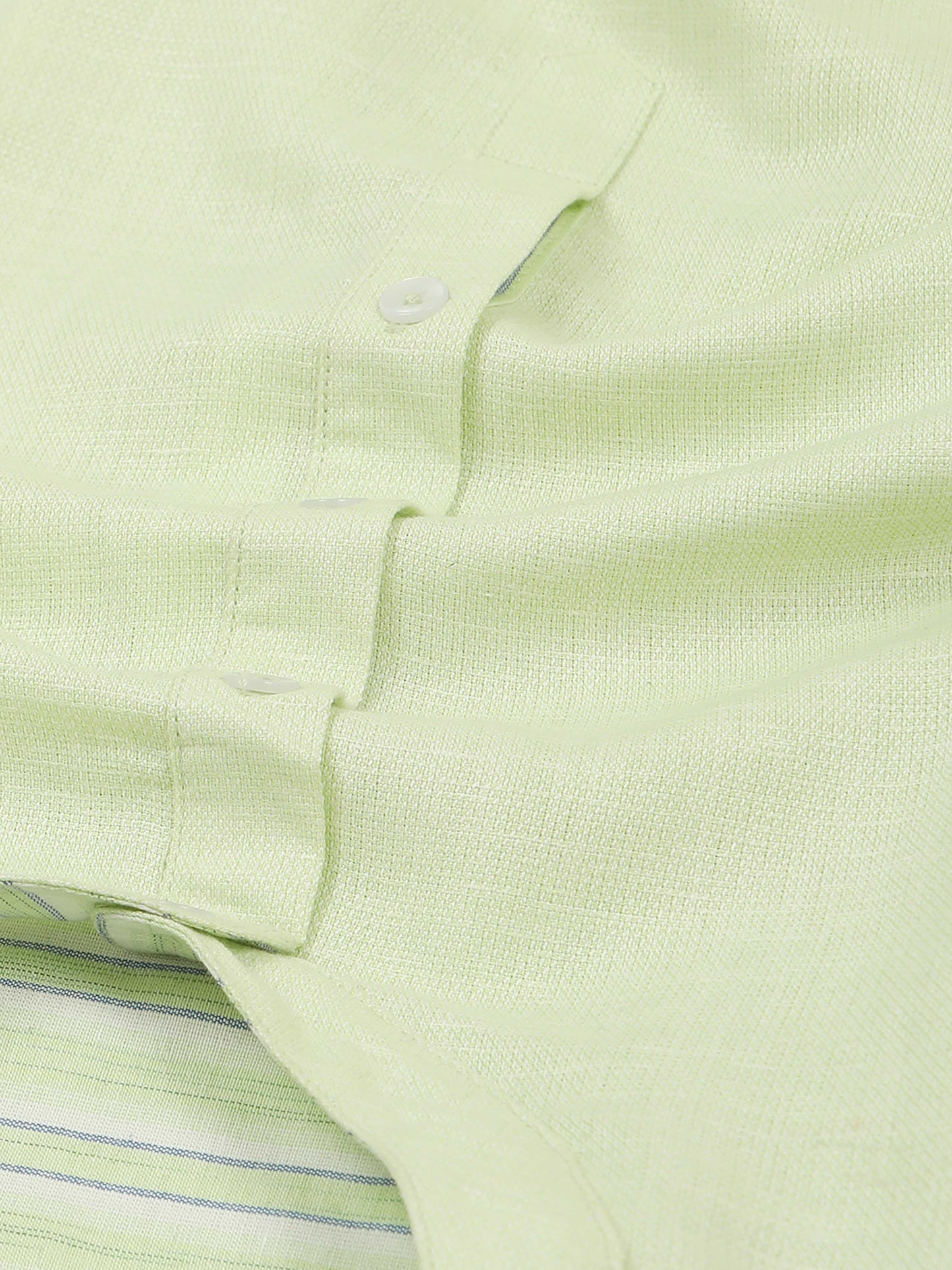 Pista Green half kurta for men