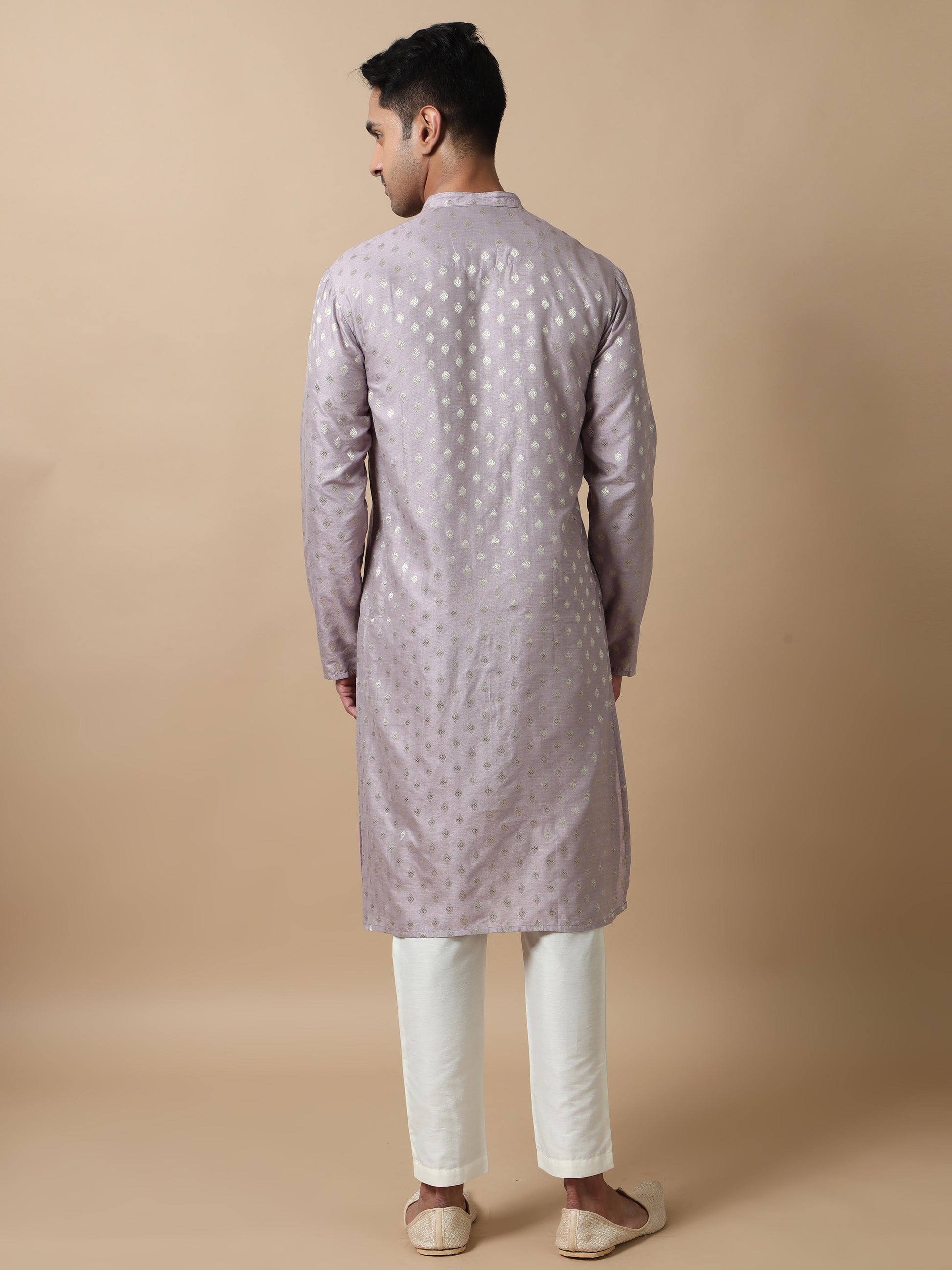 Lavender long kurta designs for mens